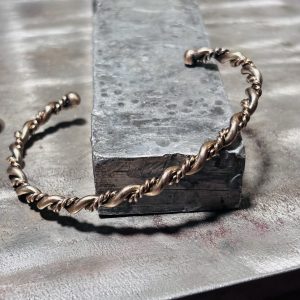 Silicon Bronze Cuff Bracelet